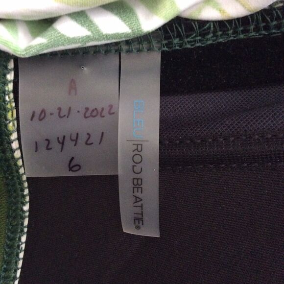 Bleu Rod Beattie Swim Tankini Bikini Top Halter Tropical - Picture 9 of 9